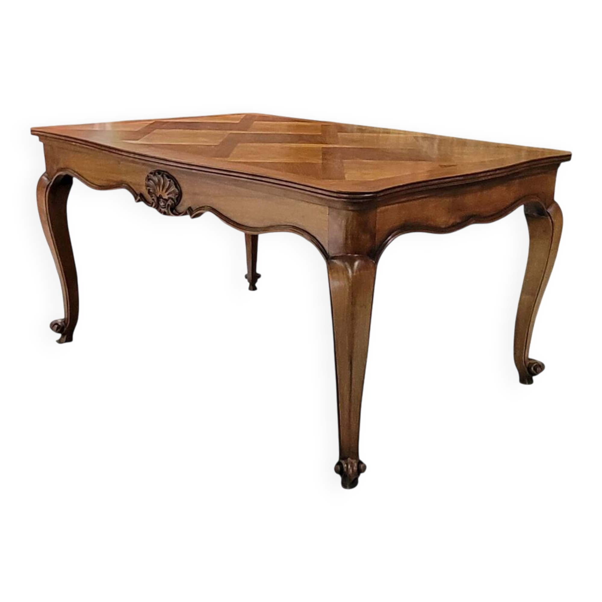 Louis XV style Provençal table in walnut circa 1930