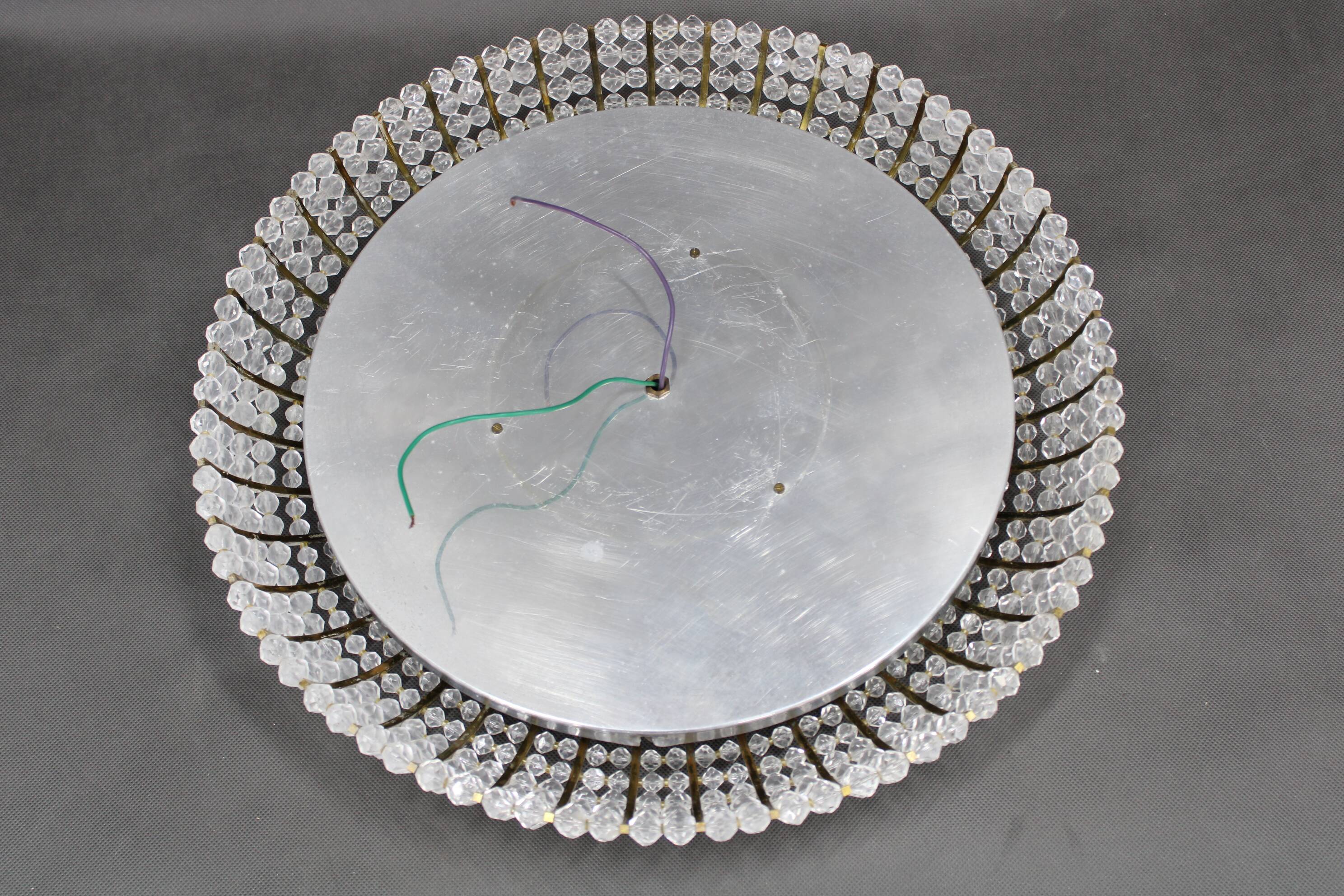 Hollywood Regency illuminated wall mirror, Austria, 1970s