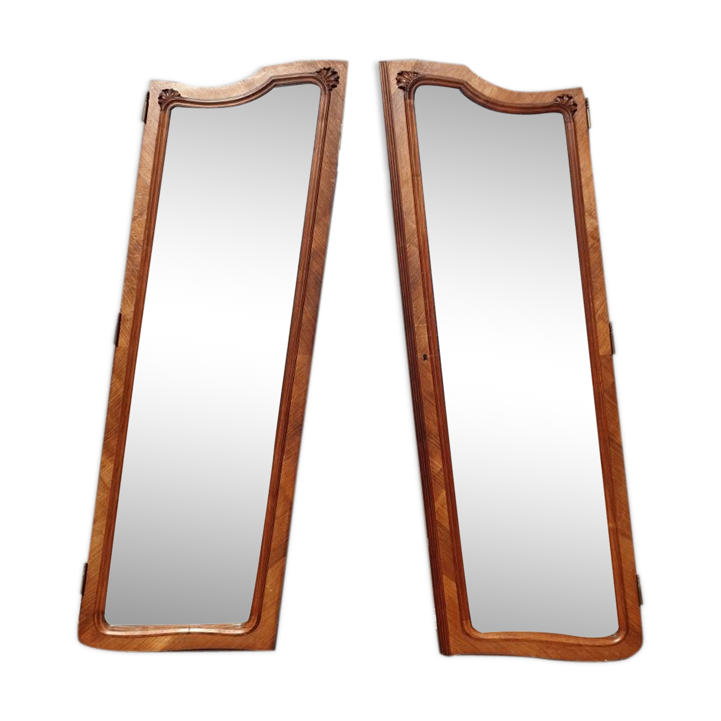 Napoleon III asymmetrical baroque mirrors