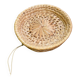Round basket woven from banana fibre.