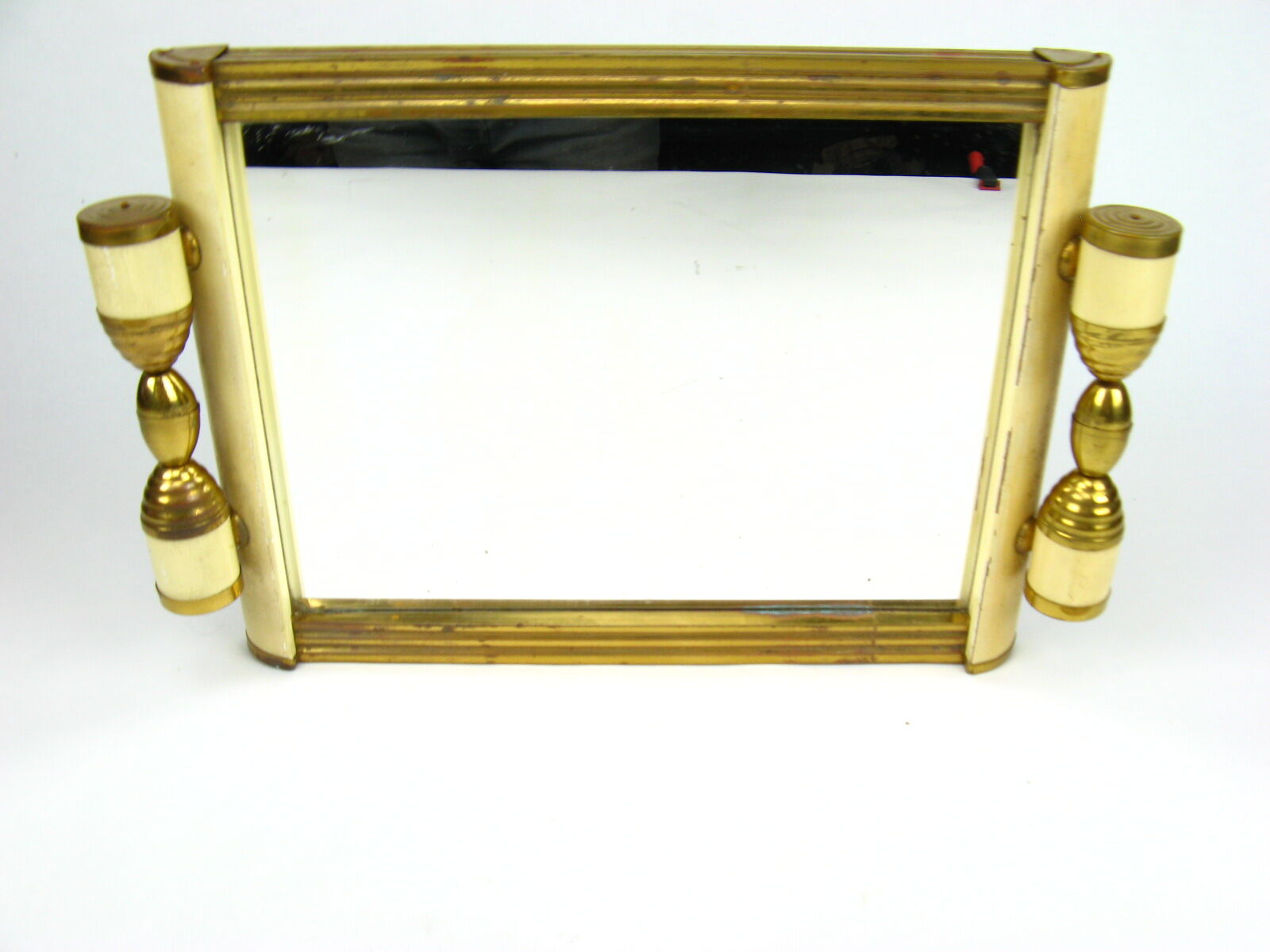 Plateau miroir art déco