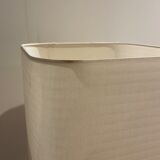 Pair of white and green marble lamps, 1970's