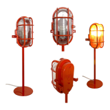 Bobbi lamp - rainbow collection - orange - upcycling