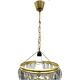 Vintage crystal chandelier Lustry Kamenický Šenov, Czechoslovakia 1970s