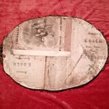 Miroir en  bronze doré du 19e siècle 74x46cm