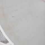 Round table, shabby chic pedestal table