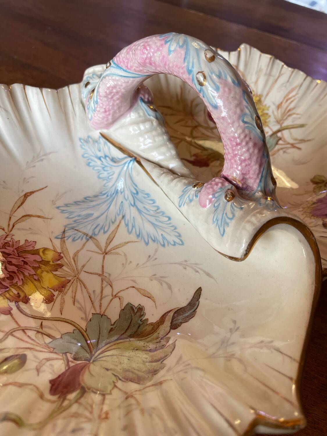 Luneville double compartment dish