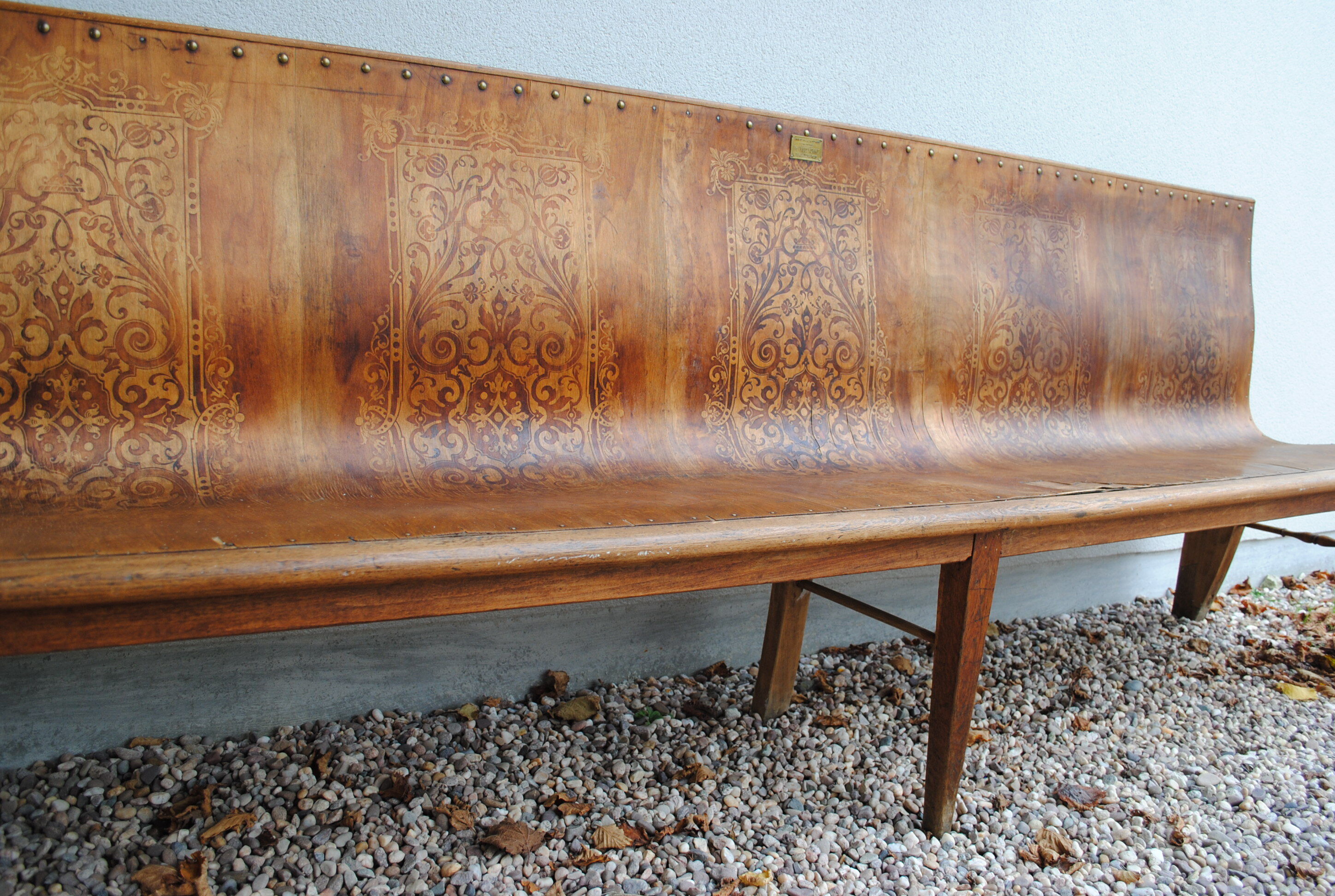 Banquette de bistrot, 1920