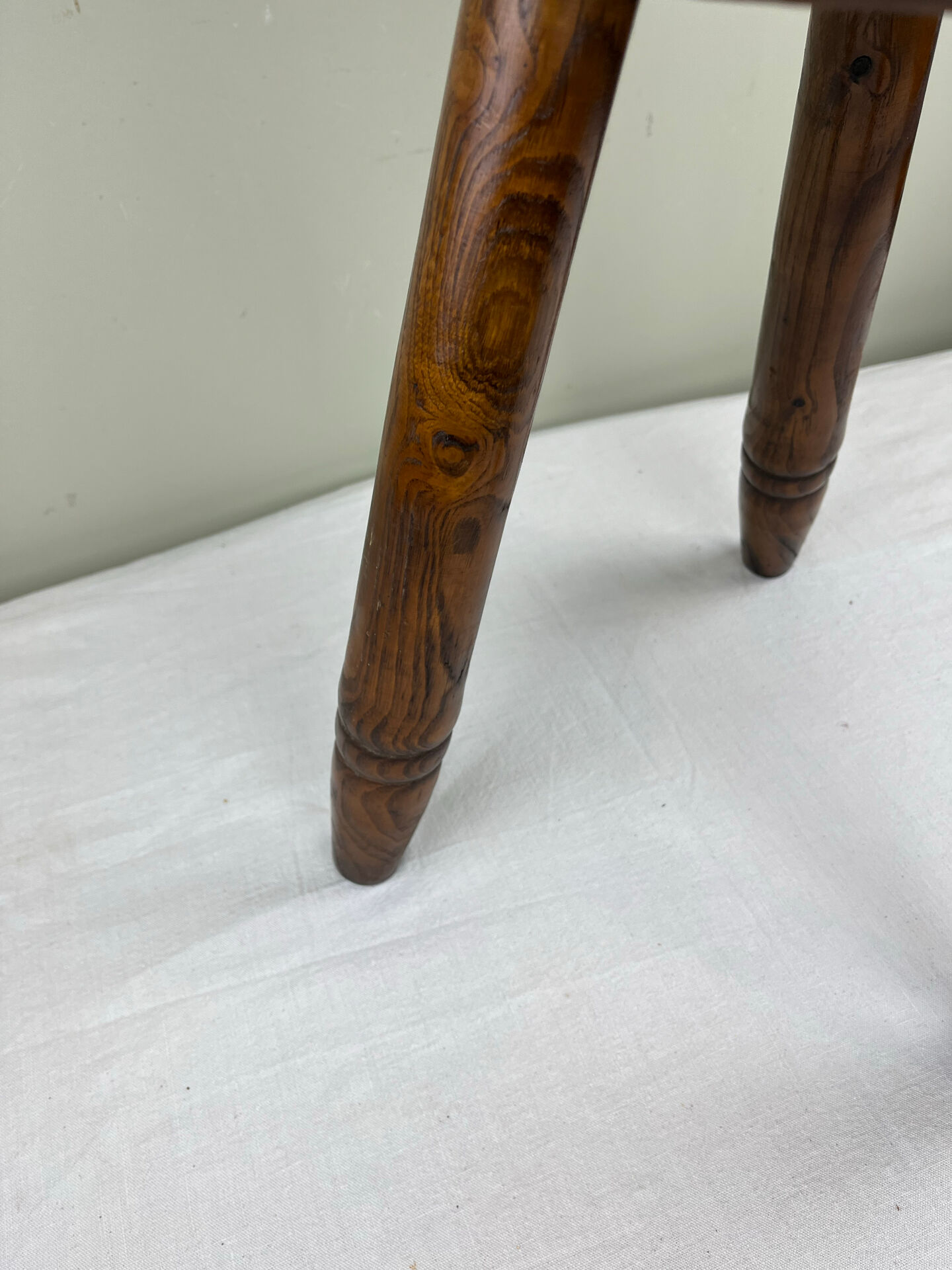 Antique tripod stool