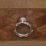 Louis XV - Louis XVI Transition style marquetry chest of drawers