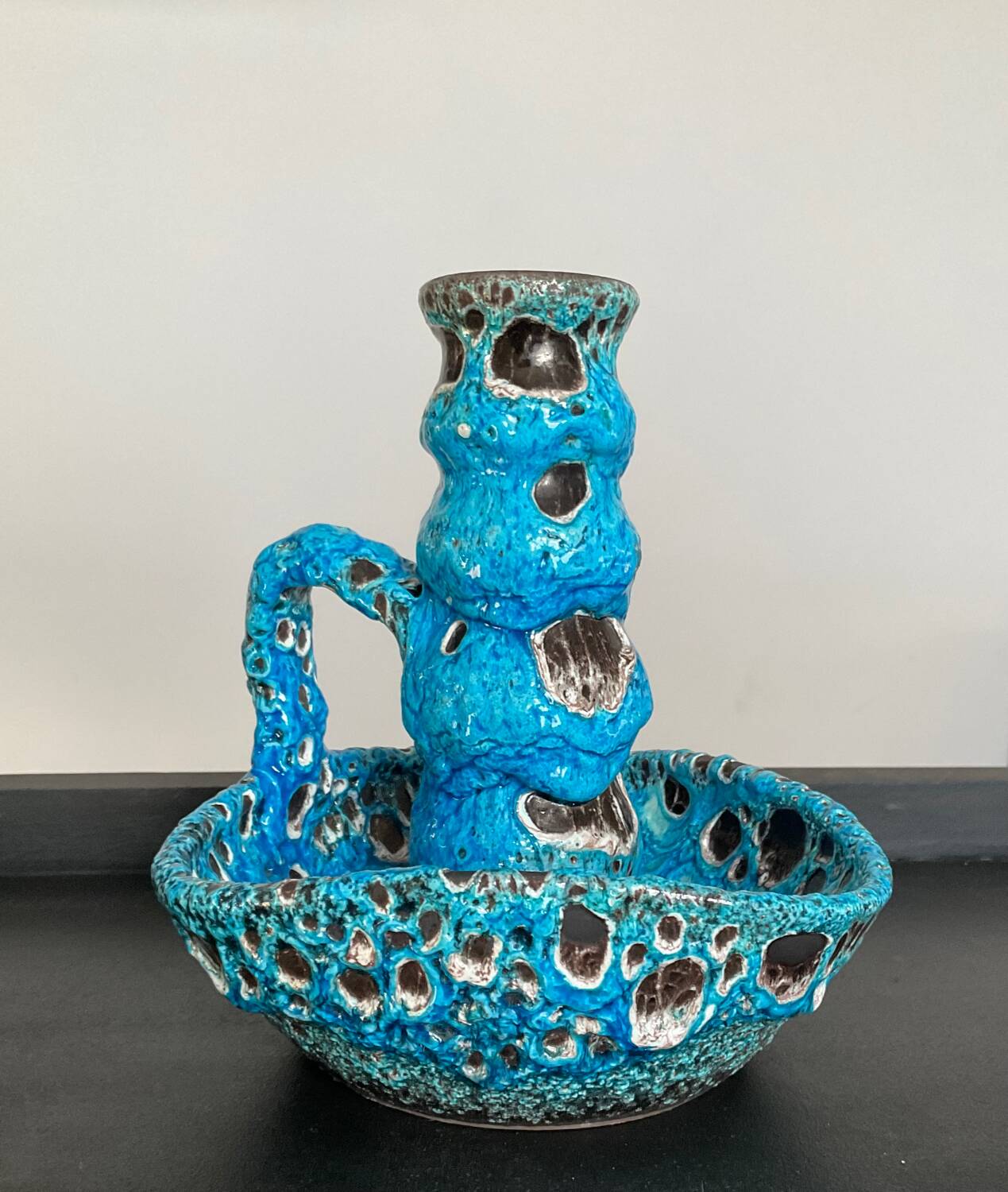 Fat Lava candle holder from the 70s