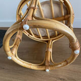 Bamboo stool 50s