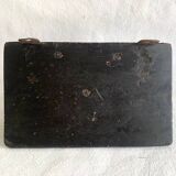 Victorian ebonized wood wall console, circa 1840