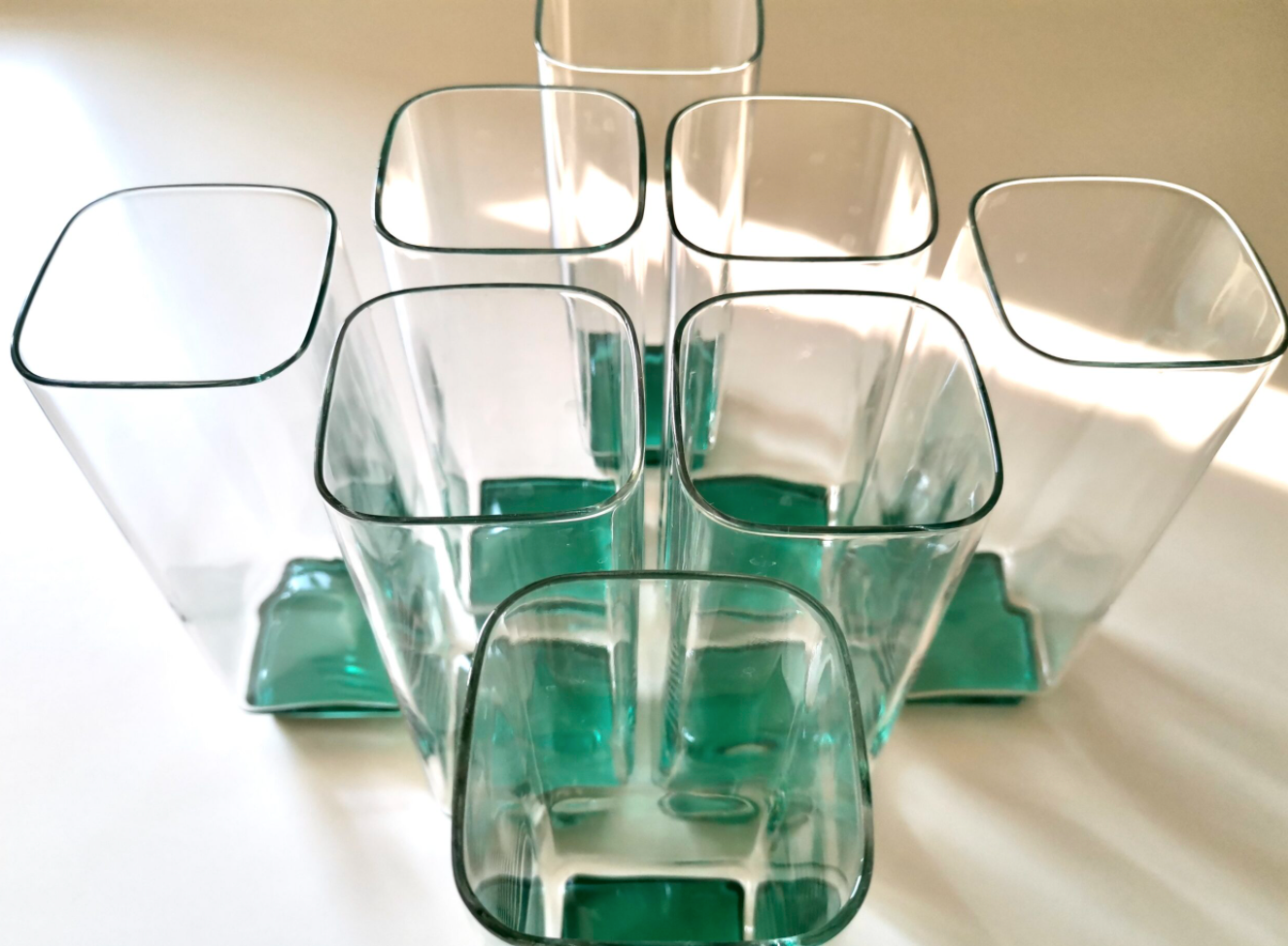 Set of 1970s glasses