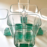 Set of 1970s glasses