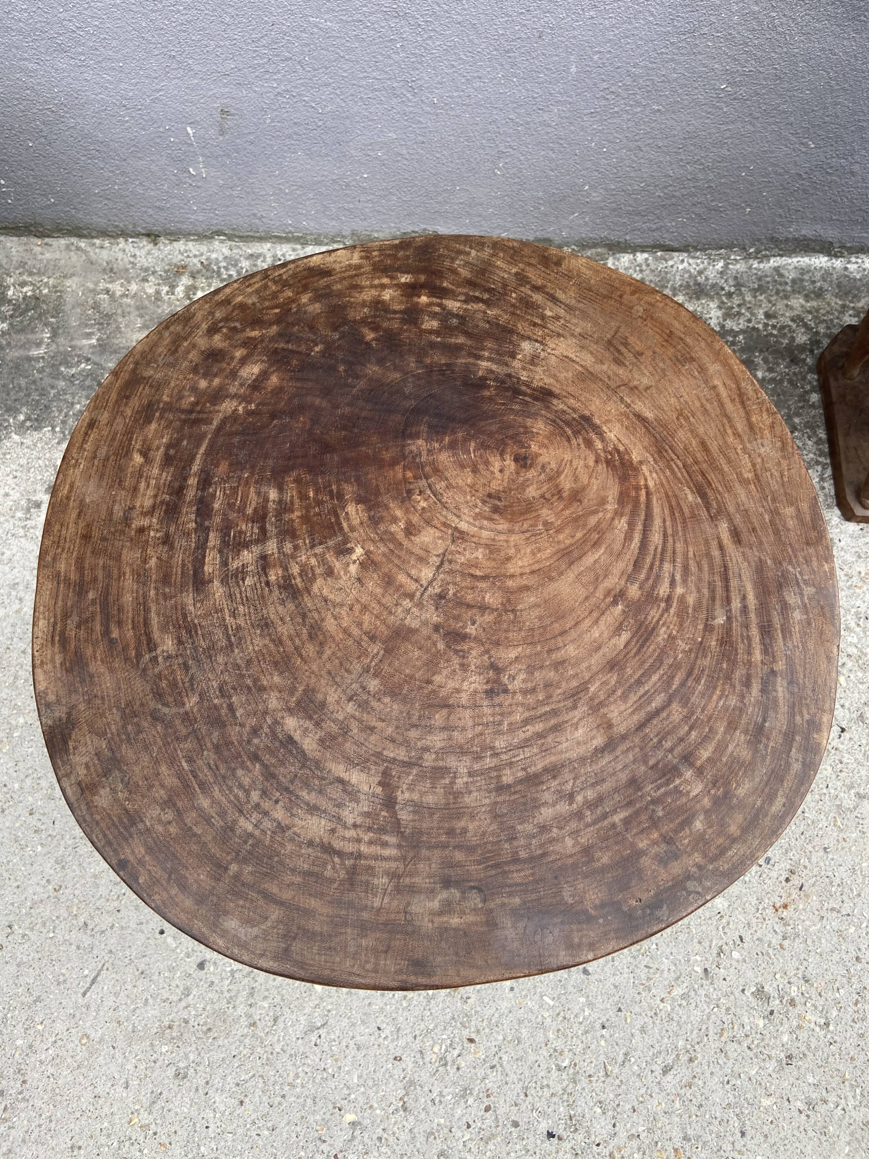 Wooden African lounge