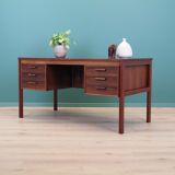 Rosewood desk, 70s, Danish design, made in Denmark