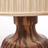 1960s table lamp Majolika