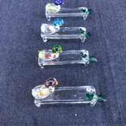 Set of Four Rare Vintage Murano Glass Knife Rests/Knife Holders, Italy, 1