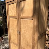 Armoire type parisienne bois rénové
