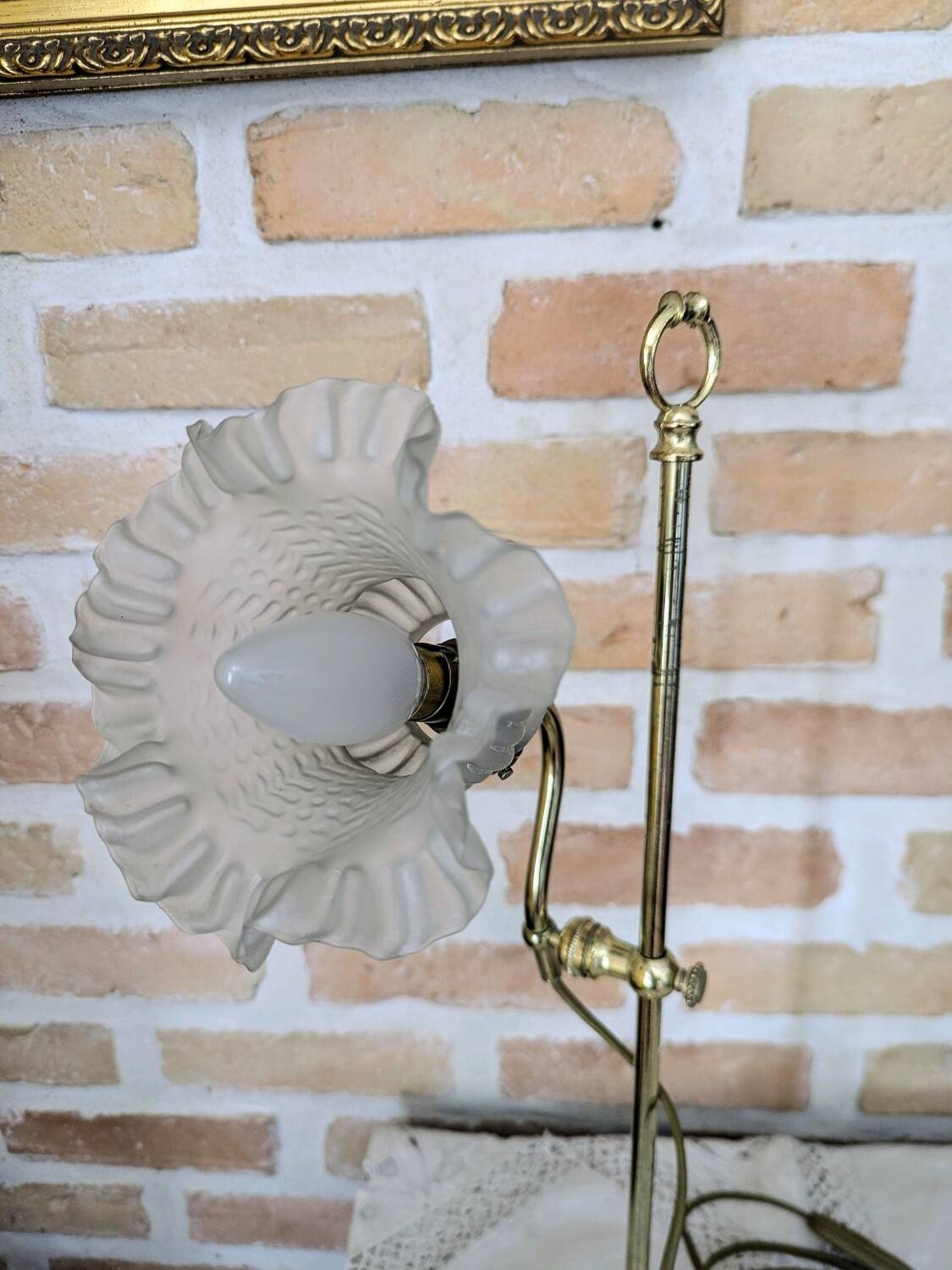 Vintage bedside notary student lamp