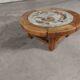 Table vintage ceramic top 50's, 60'S