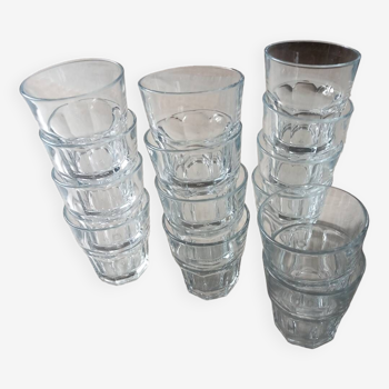 14 water glasses