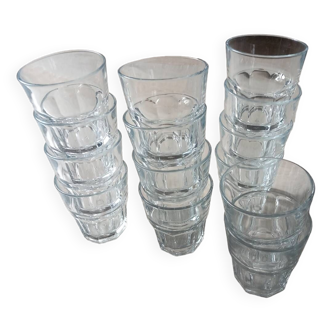 14 water glasses