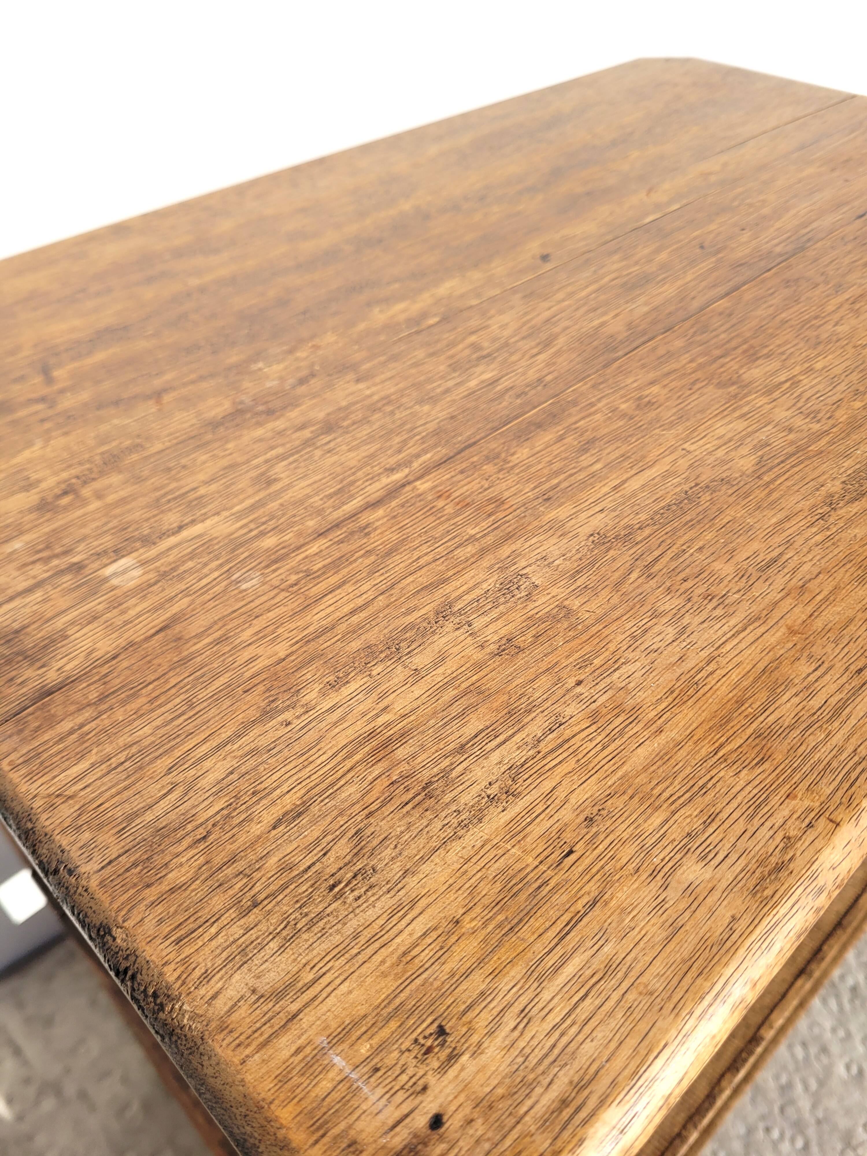 1940s side table or wooden side table