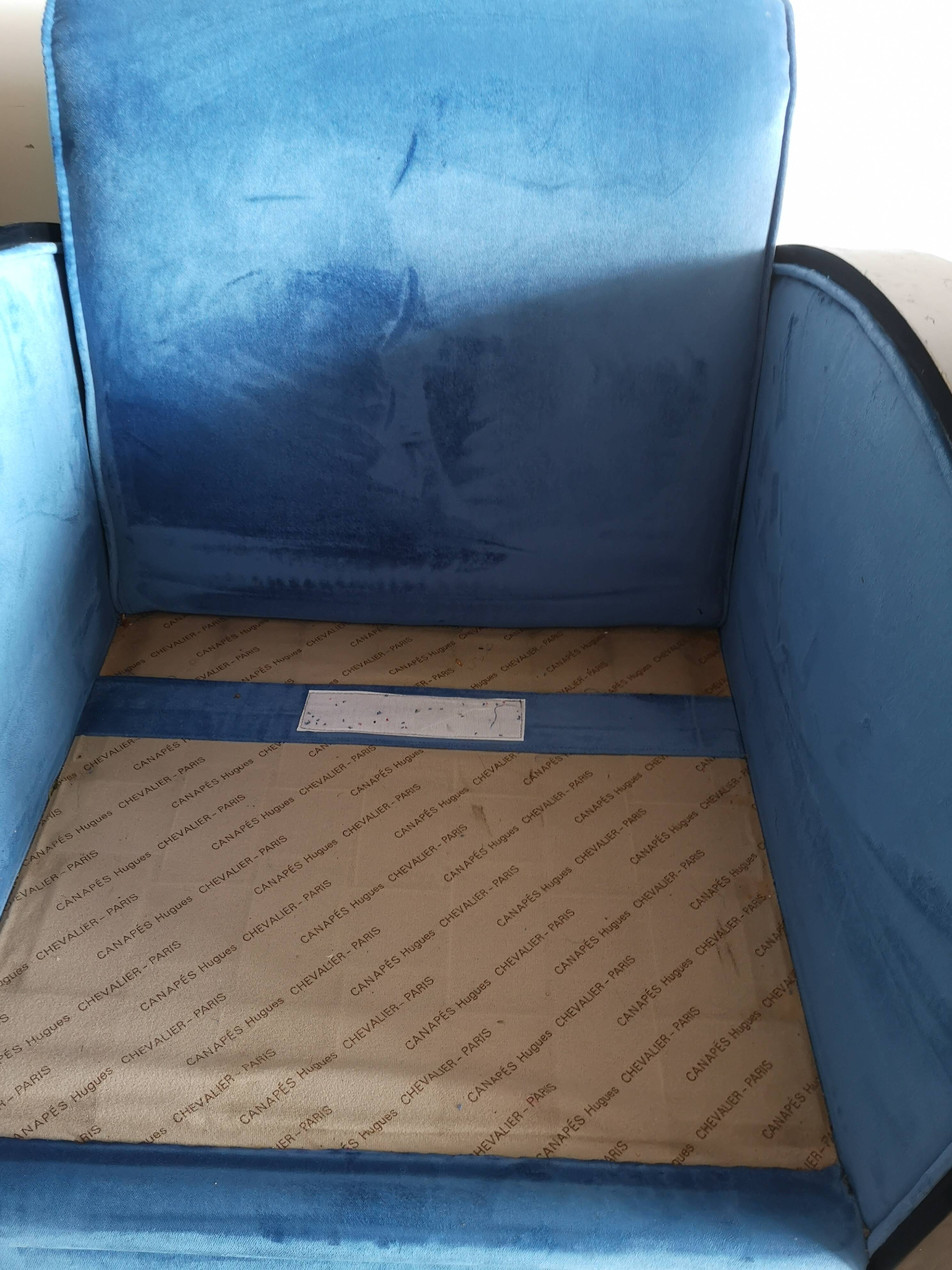 Fauteuils Hugues Chevalier Flanelle