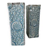 Glazed ceramic vases