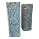 Glazed ceramic vases