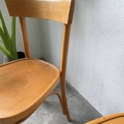 Set de trois chaises bistrot