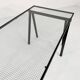 "Trestle" glass and metal desk by Rodney Kinsman for Bieffeplast, 198