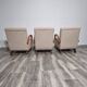 Armchairs from Jindrich Halabala, 1940s, Set of 3