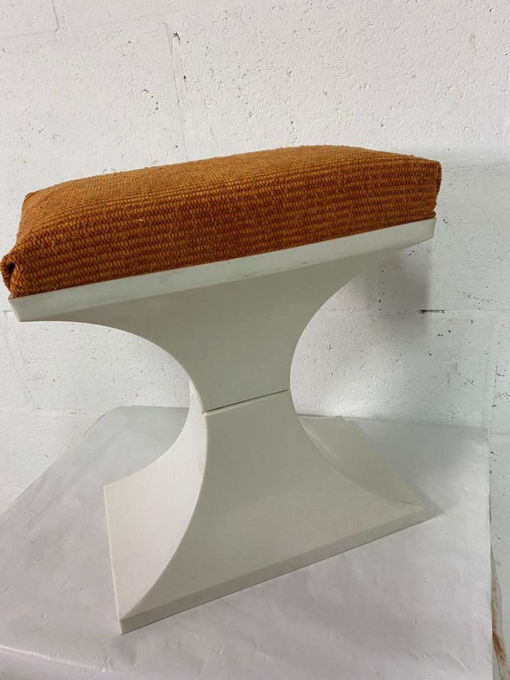 Vintage space age stool flair