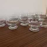 Set of 11 vintage ice cream bowls