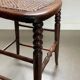 English antique children's high chair, 1900s
