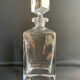 Whisky decanter in blown and cut crystal