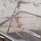 Series of 3 chairs model "plia" by Giancarlo Piretti by Castelli