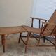 Deck chair in rattan and cannage 1900