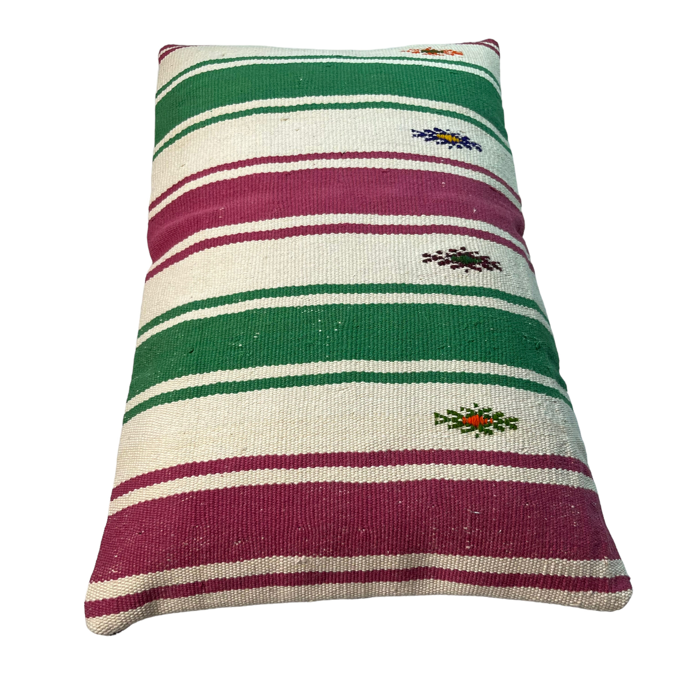 Housse de coussin kilim turc vintage, 40 x 60 cm