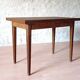 Vintage oak portfolio table 1960
