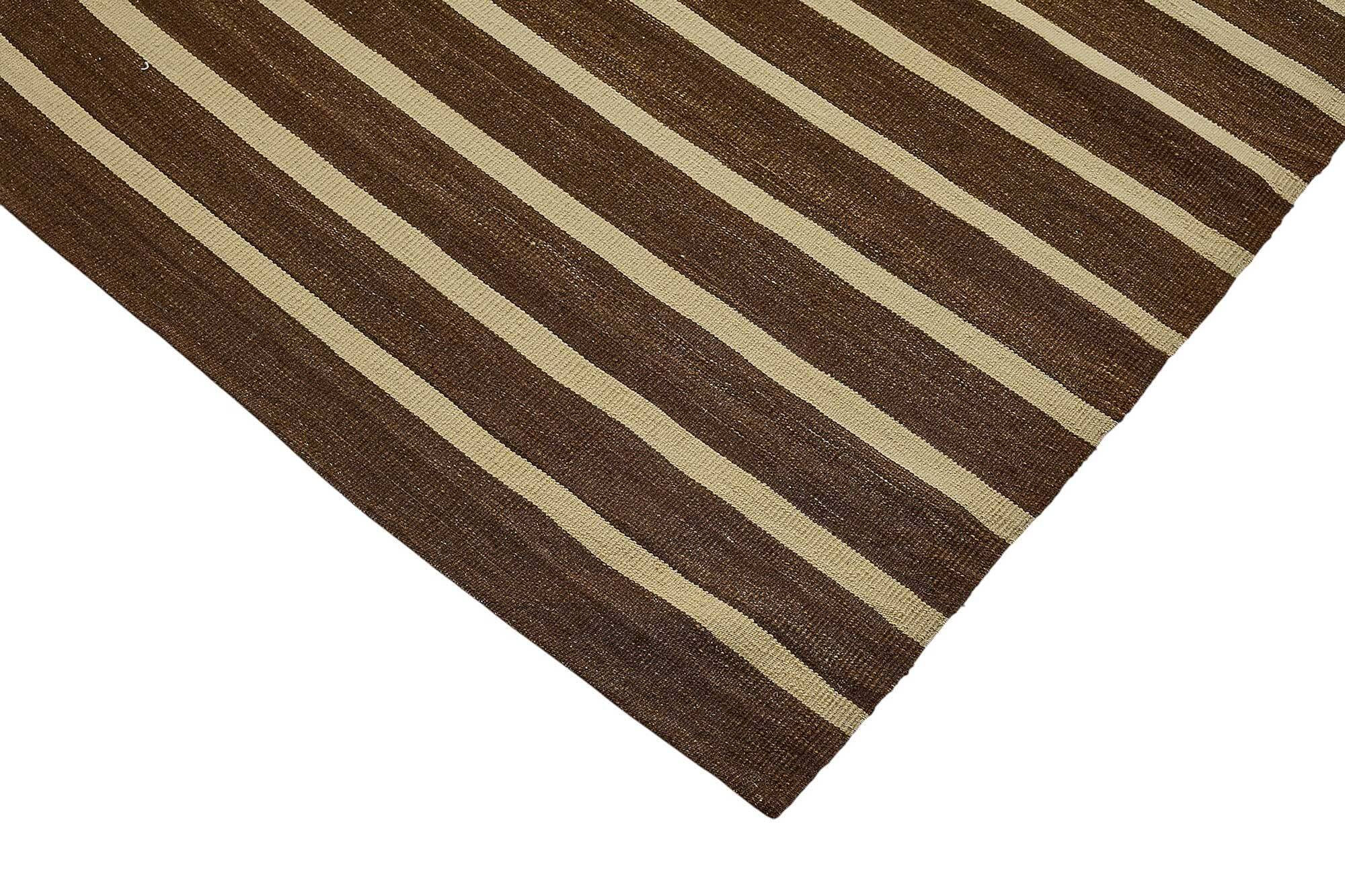 Kilim décoratif tribal contemporain 200 cm x 280 cm