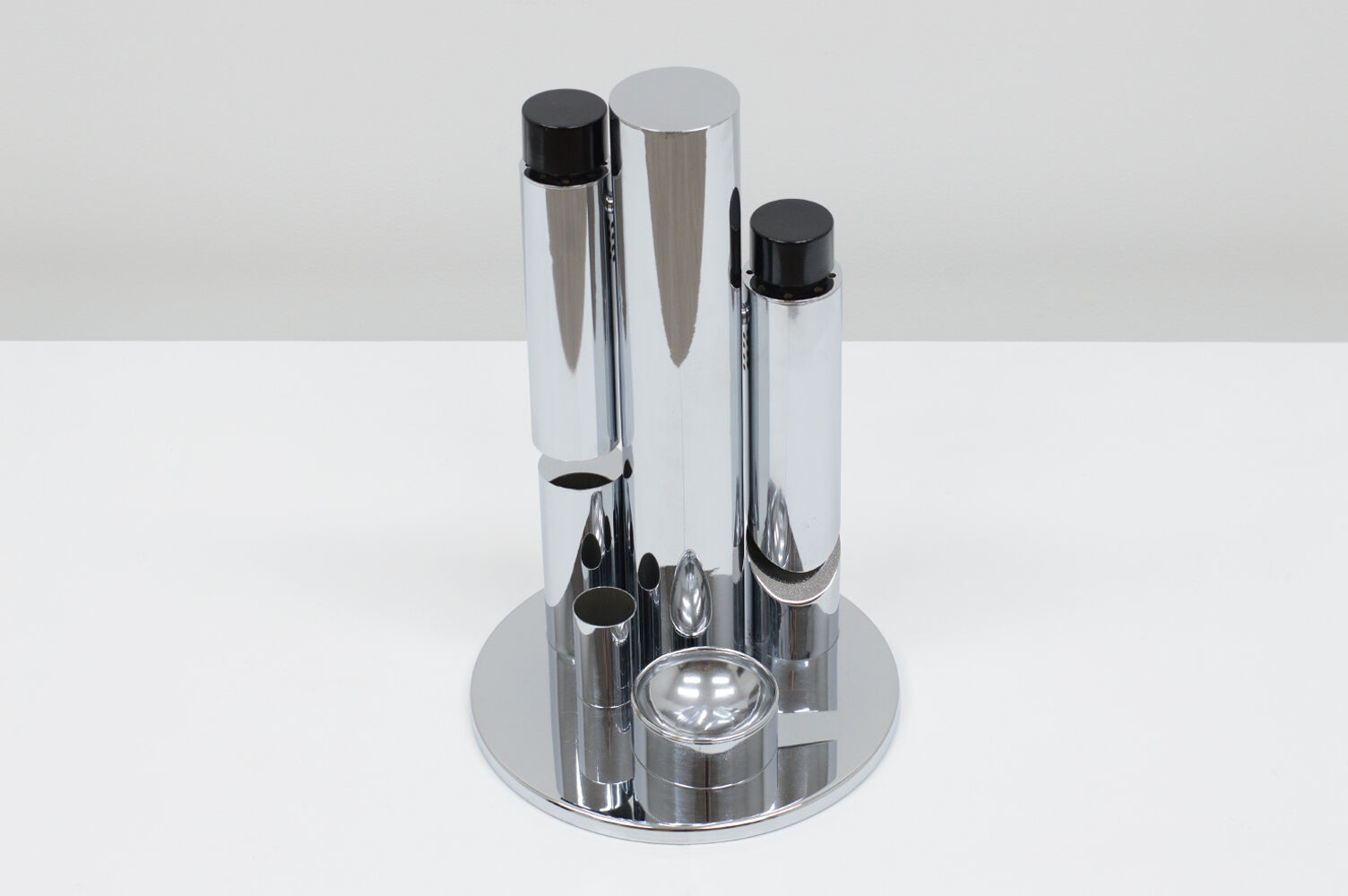 Chrome desk light “Babilonia” by Fase, Spain 70