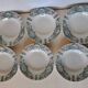 6 deep plates in Saint Amand earthenware, Persian model