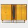 Large vintage mid century modern 5-door Wardrobe in Maple and Teak, 1950s