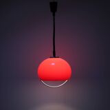 Midcentury plastic Design Pendant by Meblo, Harvey Guzzini, Italy, 1970s