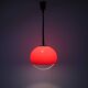Midcentury plastic Design Pendant by Meblo, Harvey Guzzini, Italy, 1970s
