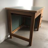 1950s oak desk